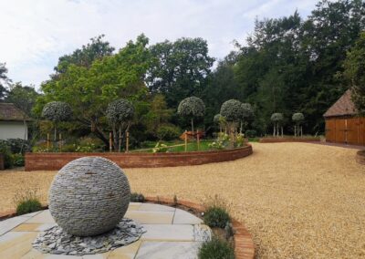 large garden